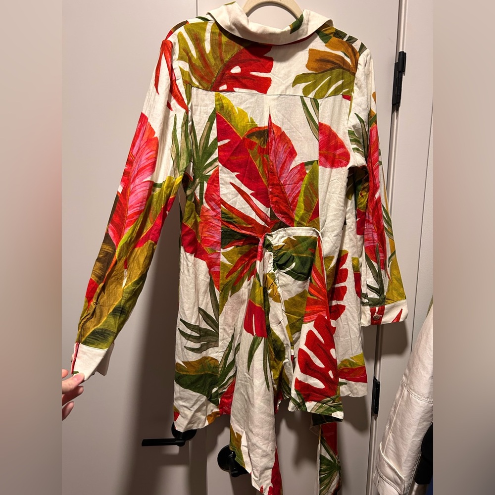 NWT Farm Rio Spring Forest Mini Dress - Picture 5 of 9